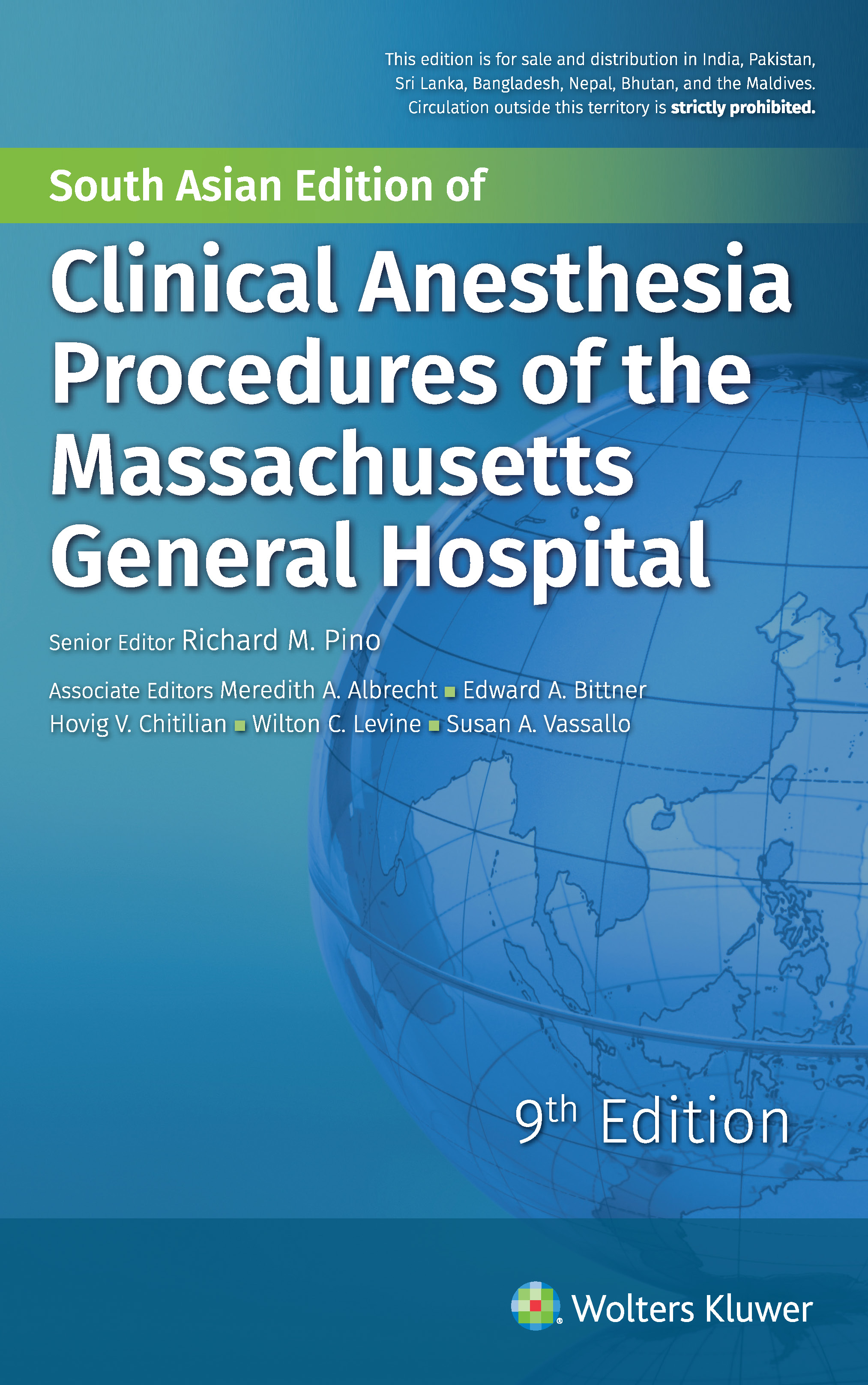 Clinical Anesthesia Procedures Of The Massachusetts General Hospital, 9/E