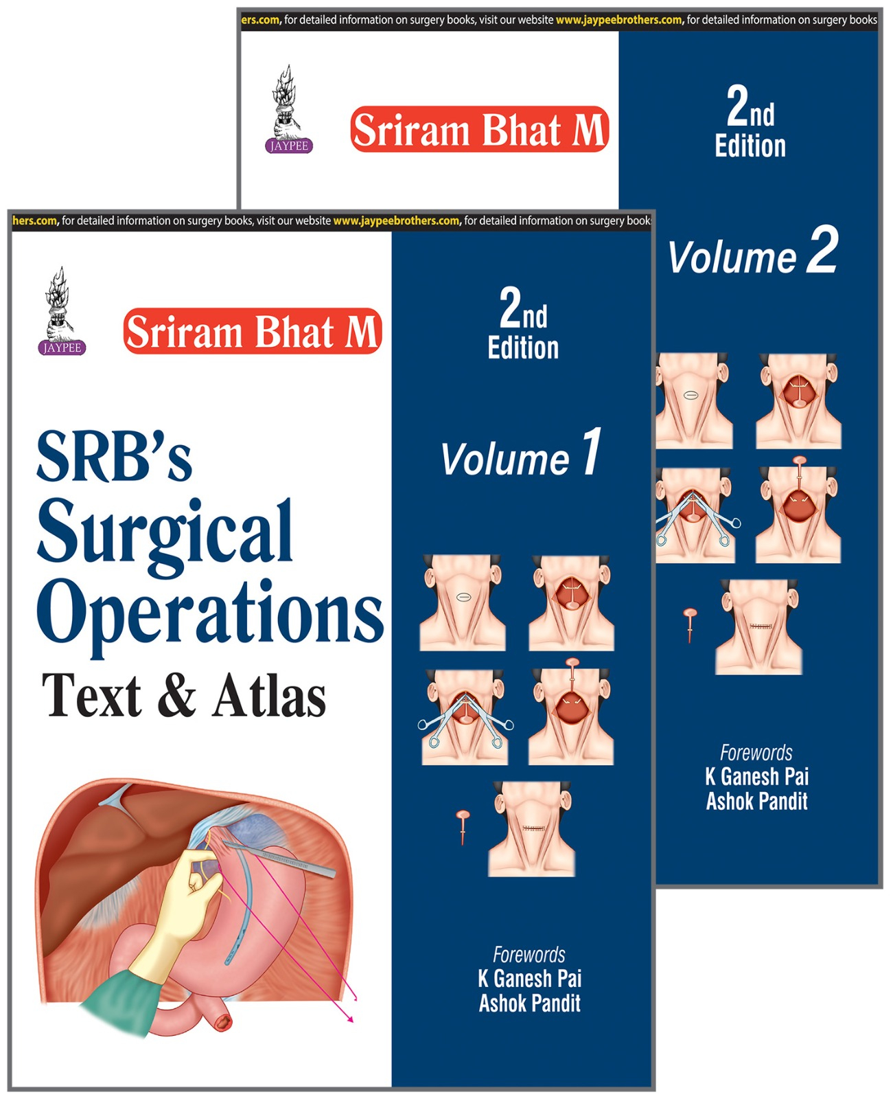 SRB’s Surgical Operations: Text and Atlas 	2/e Reprint