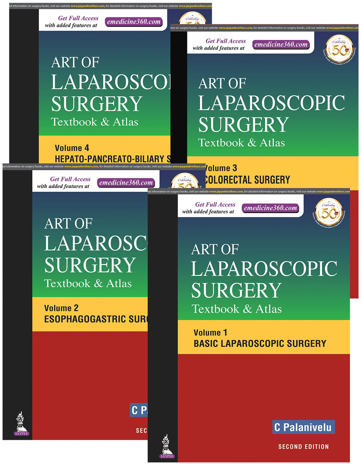 Art Of Laparoscopic Surgery: Textbook & Atlas (4 Volumes)