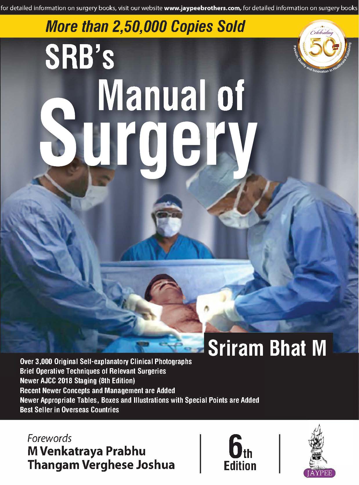SRB's Manual of Surgery (Old Edition )