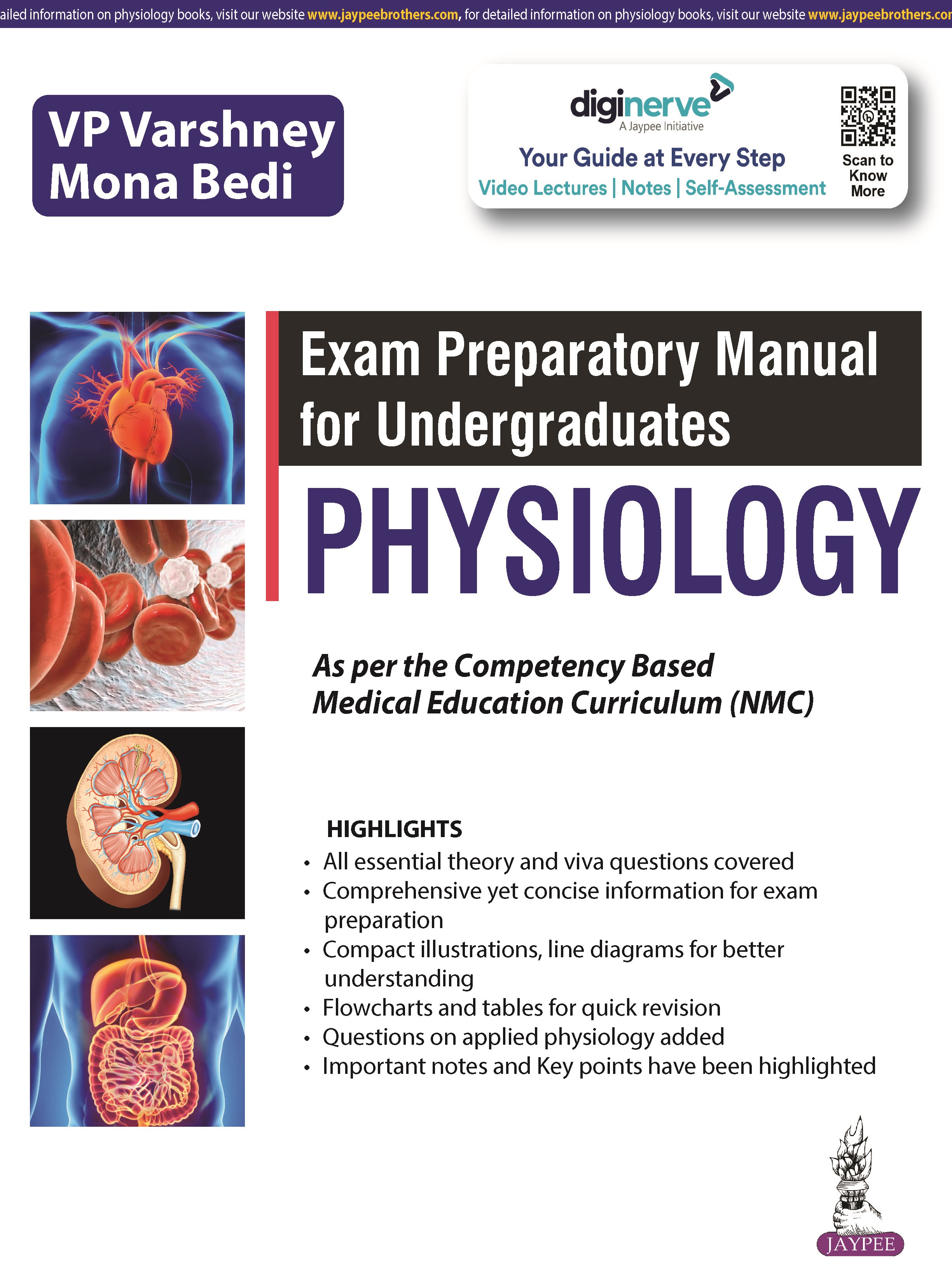 Exam Preparatory Manual for Undergraduates Physiology 1st  2024
