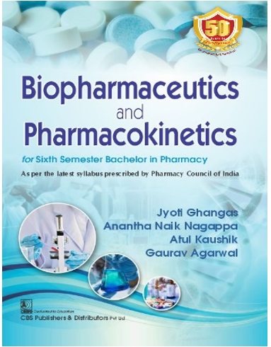 Biopharmaceutics And Pharmacokinetics For Sixth Semester Bachelor In Pharmacy (Pb 2024)