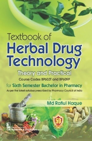 Textbook Of Herbal Drug Technology Theory And Practical (Pb 2025)
