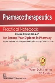 Pharmacotherapeutics Practical Notebook For Second Year Diploma In Pharmacy (Pb 2024)