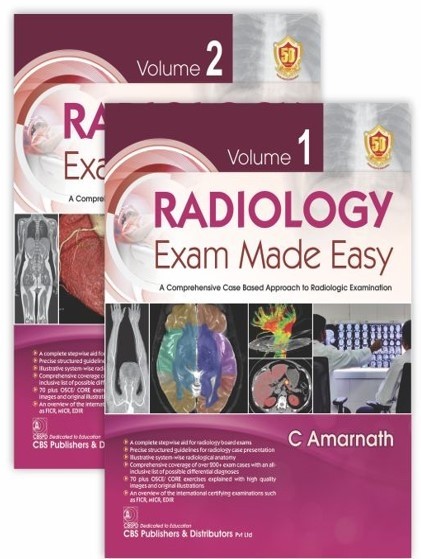 Radiology  Exam  Made  Easy, 2 Volume Set by C Amarnath Radiology Exam Made Easy, 2 Volume Set