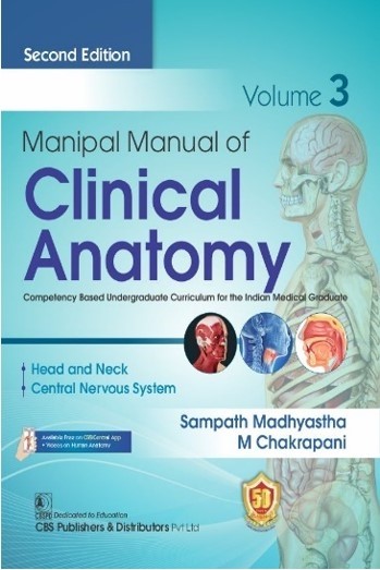 Manipal Manual of Clinical Anatomy, Volume 3, 2/e