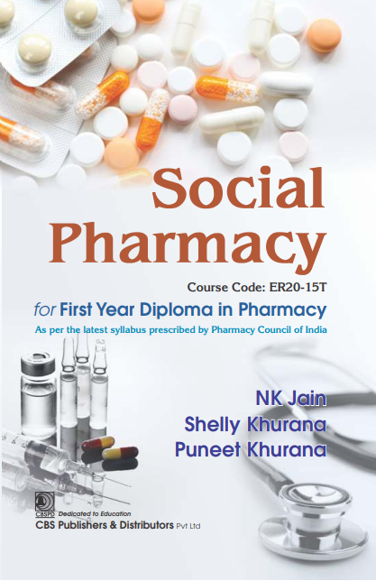 Social Pharmacy For First Year Diploma In Pharmacy (Course Code Er20-15T) (Pb 2025)