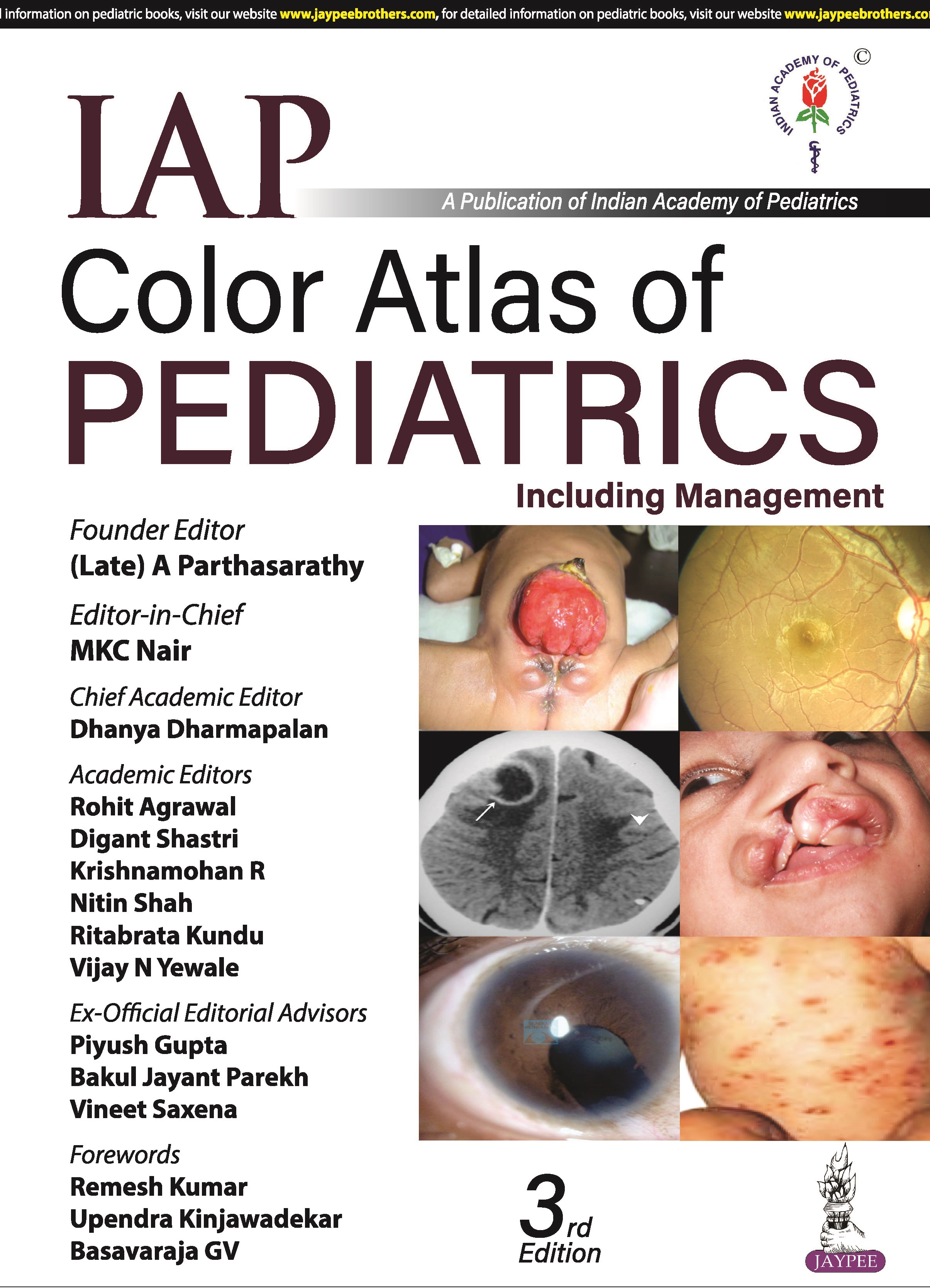 IAP Color Atlas of Pediatrics 3rd Edition 2024