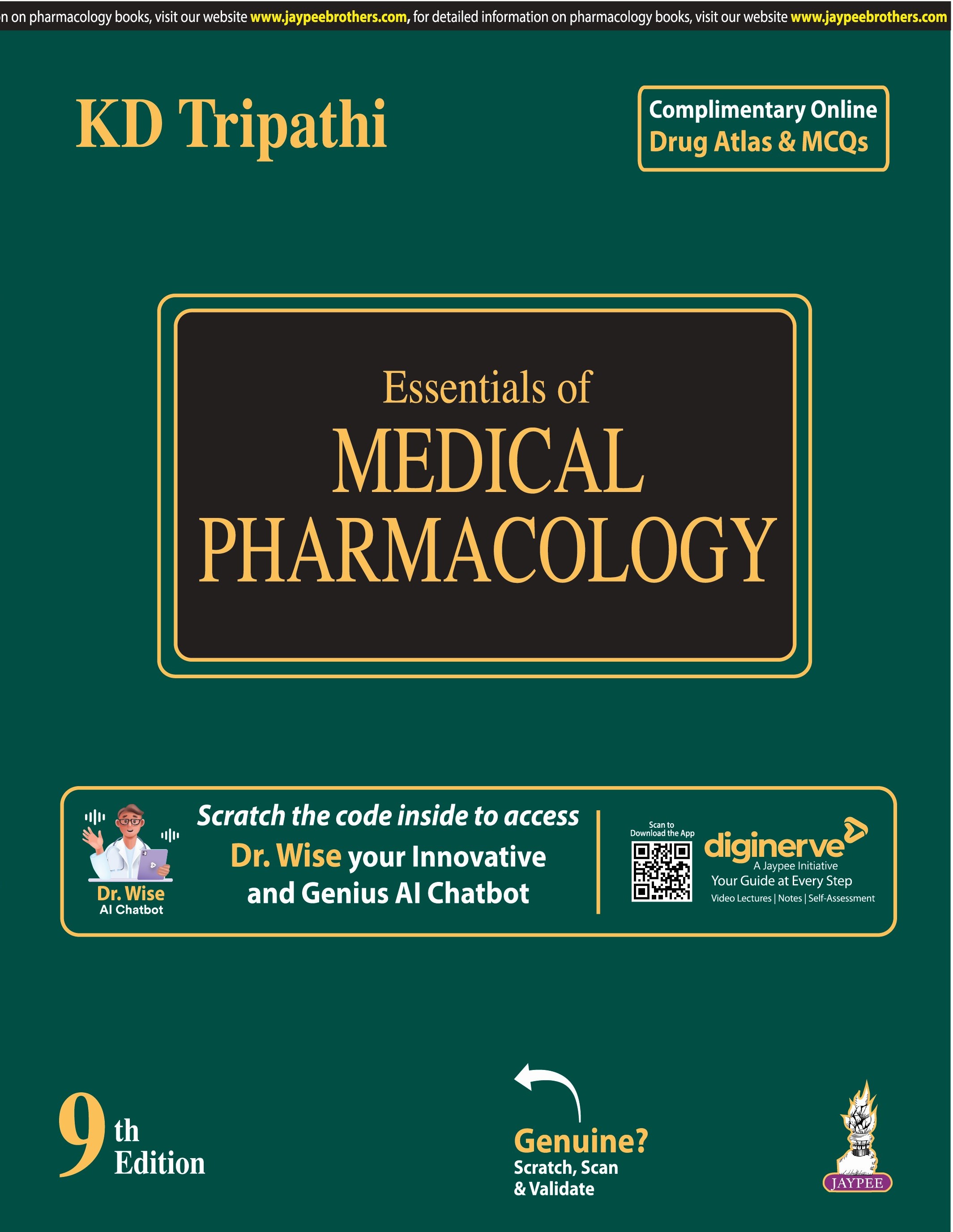 Essentials of Medical Pharmacology 9EDITION 2024