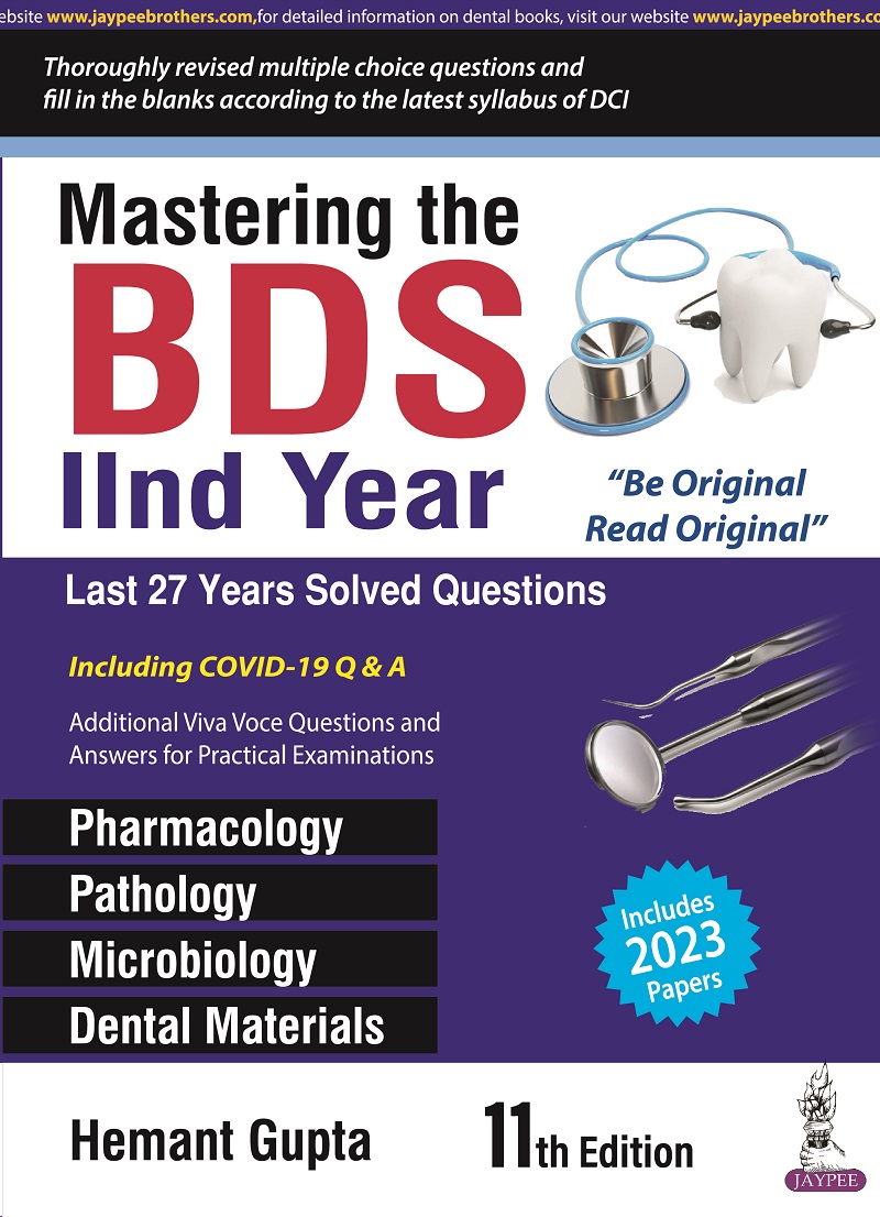 Mastering the BDS IInd Year 11th Edition 2023