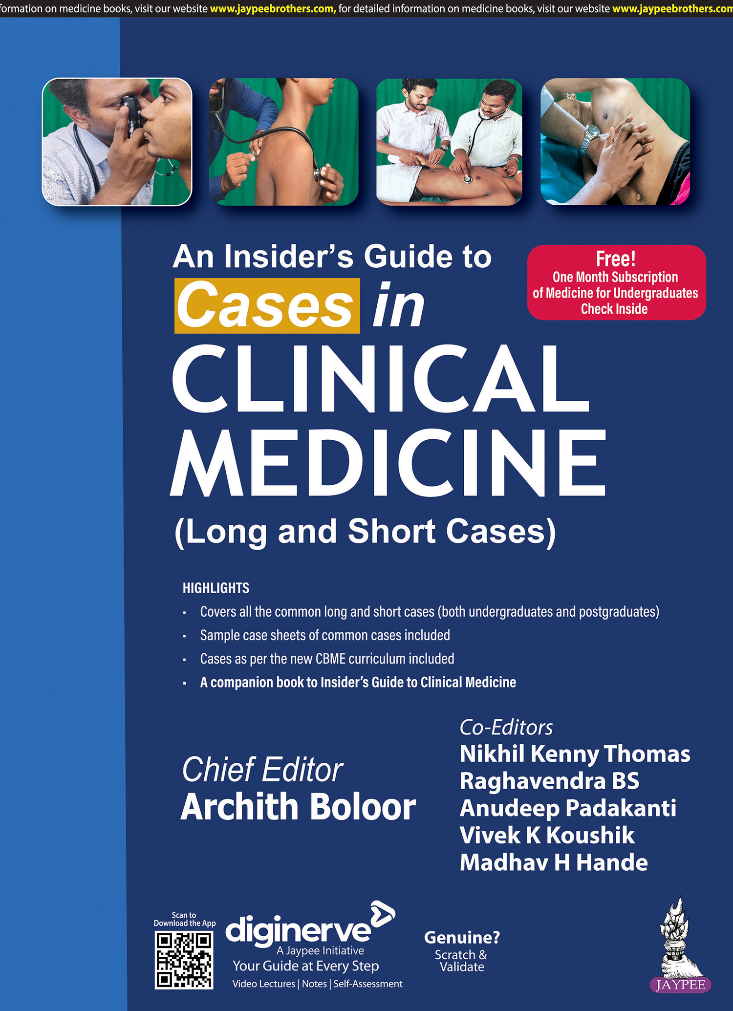 An Insider’s Guide to Cases in Clinical Medicine (Long and Short Cases)