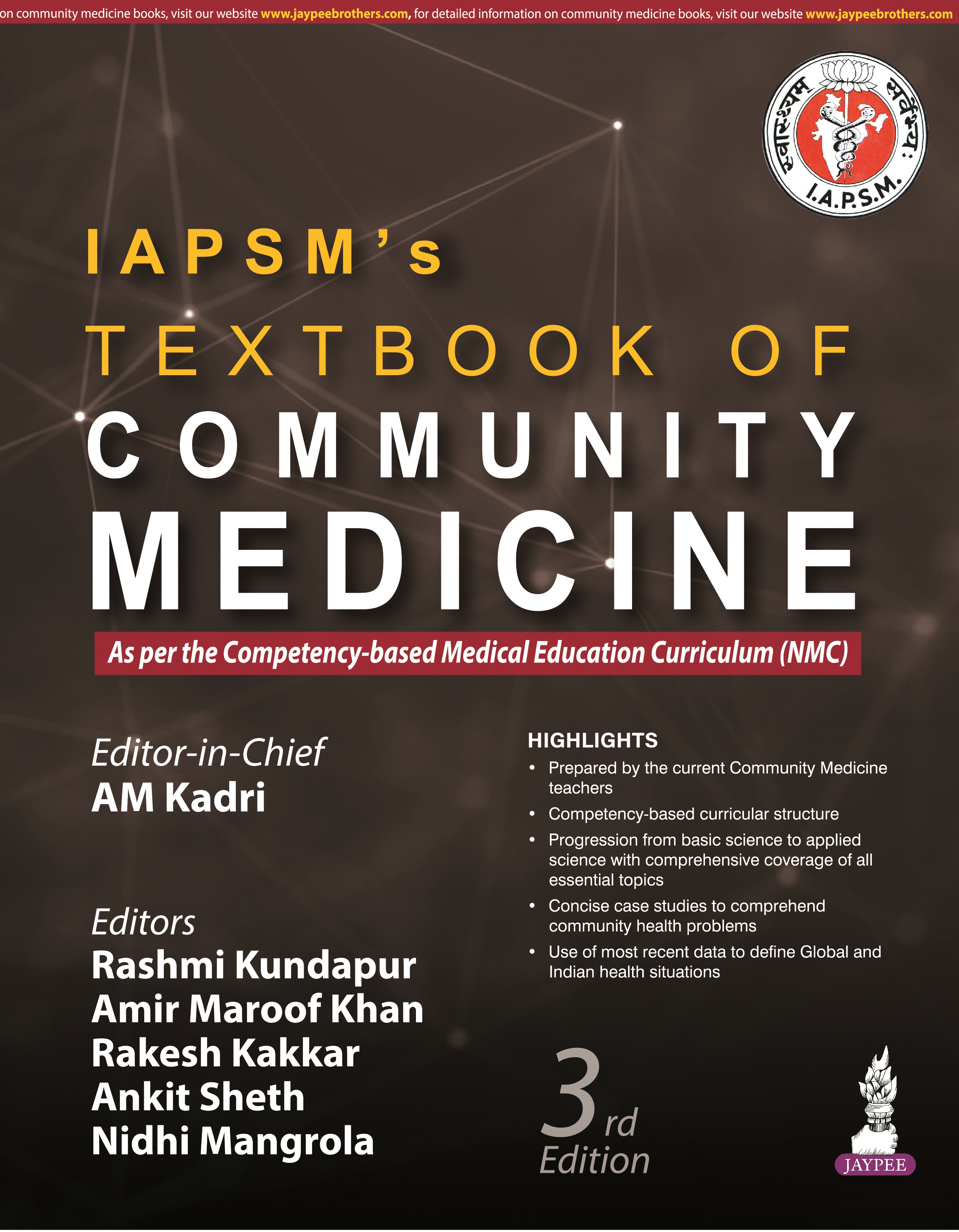 IAPSM’s Textbook of Community Medicine 3rd Edition 2024