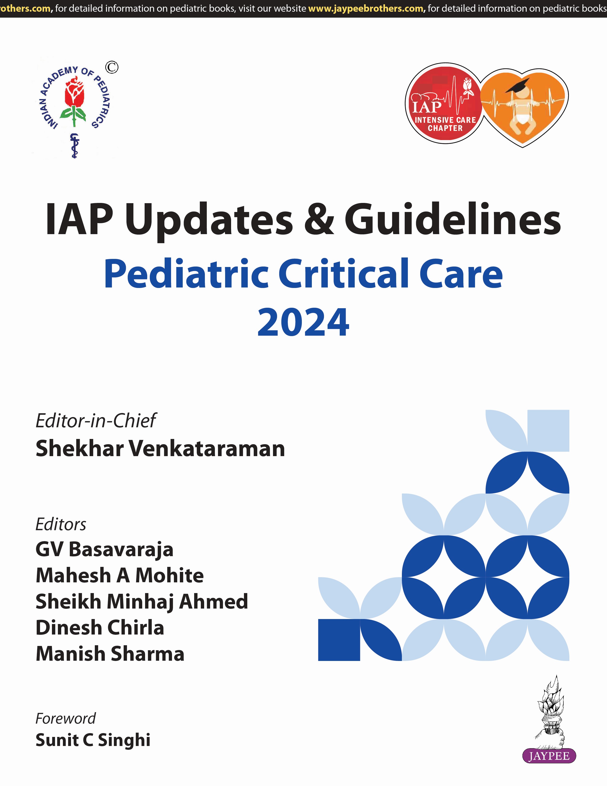 IAP Updates & Guidelines Pediatric Critical Care 2024