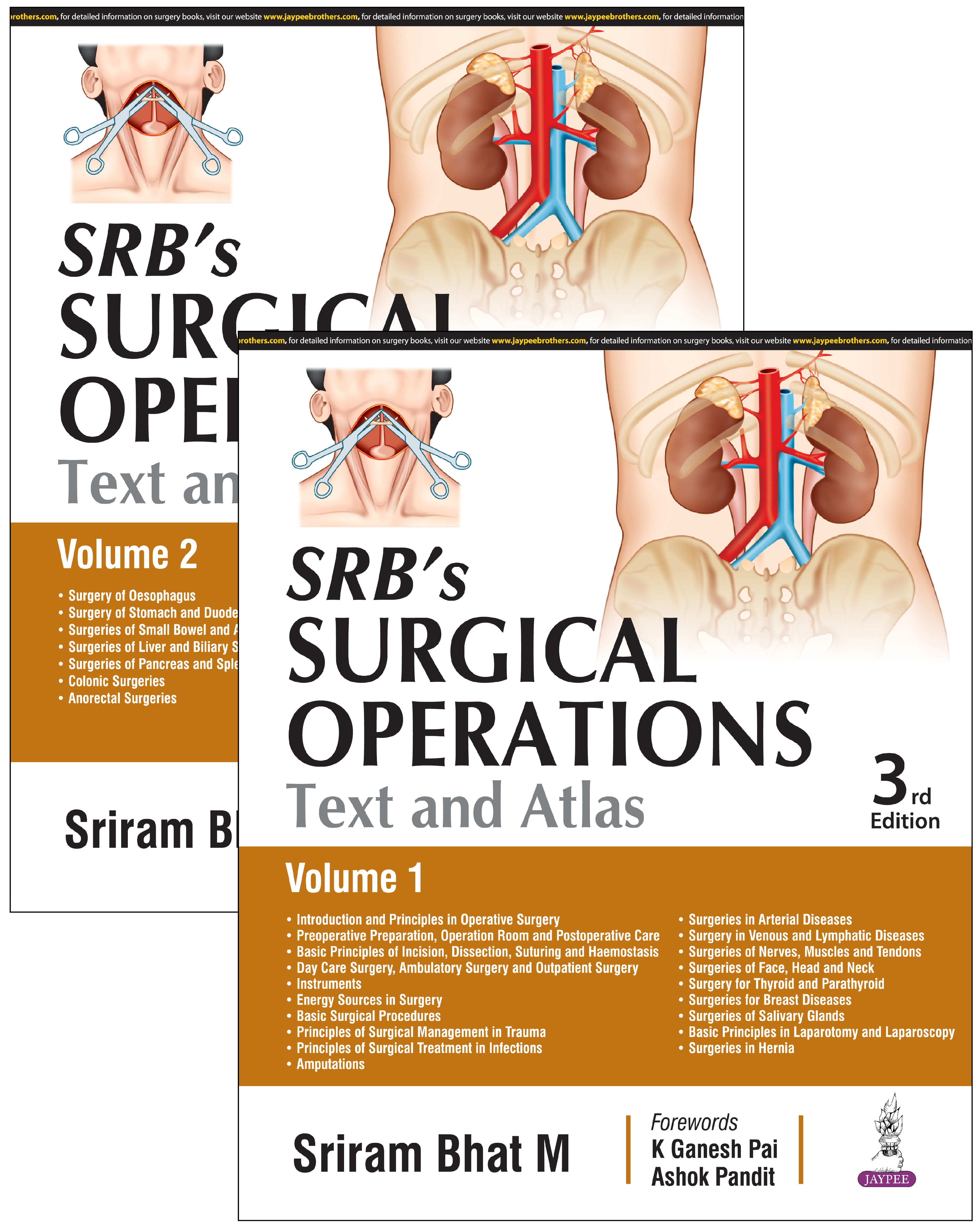 SRB’s Surgical Operations: Text and Atlas (2 Volumes)