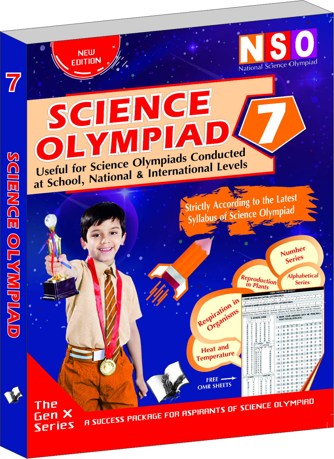 National Science Olympiad - Class 7 (With OMR Sheets)-Theories with examples, MCQs & solutions, Previous questions, Model test papers