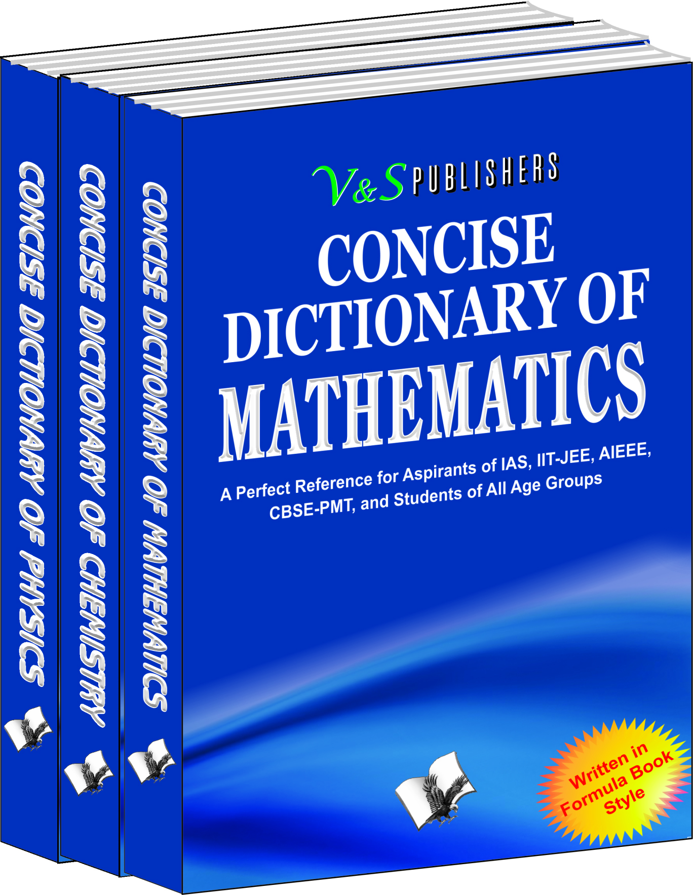 Concise PCM Dictionary Value Pack-Terms used in Physics, Chemistry & Mathematics with simplified meaning for students, job exams & common readers