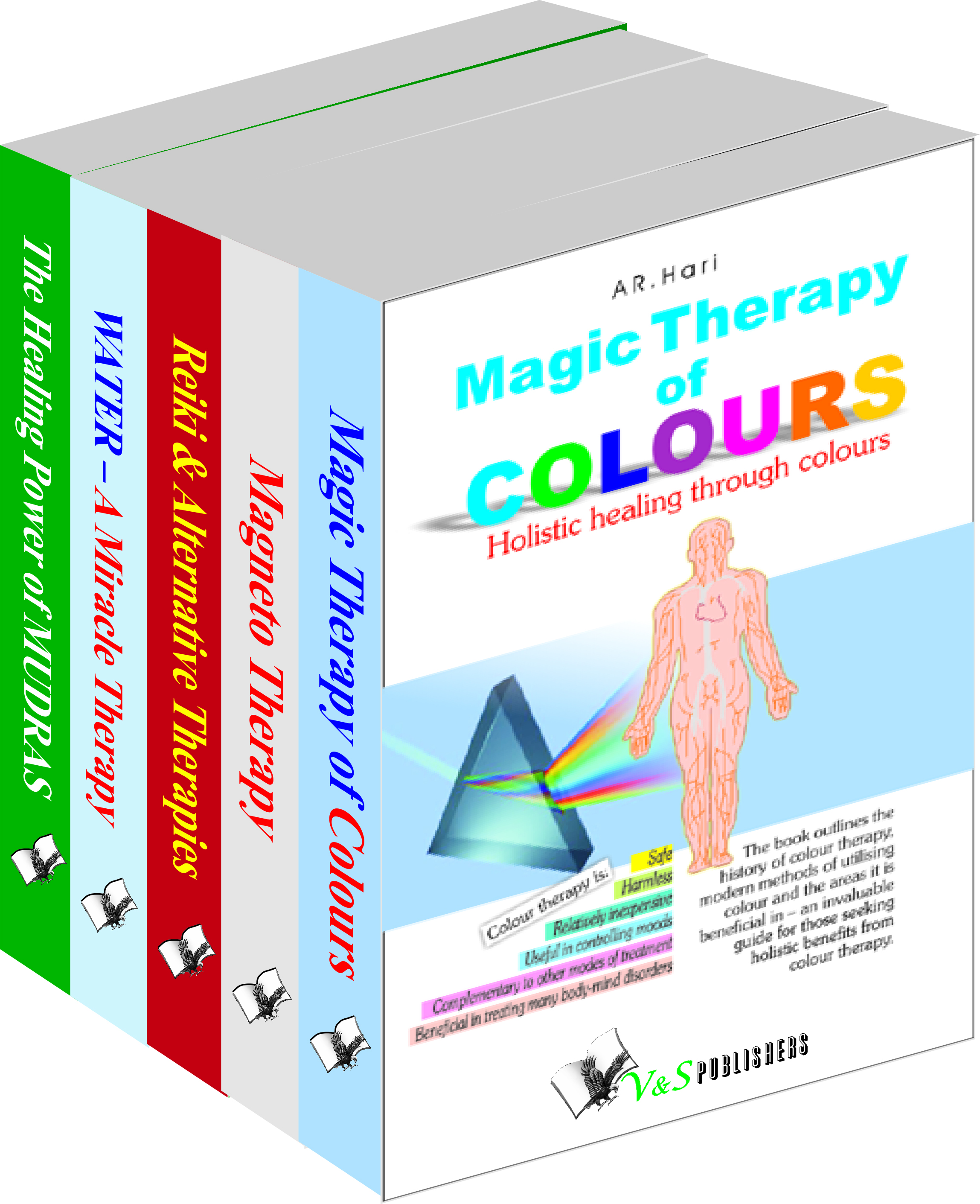 Alternative Therapy For Healing Value Pack-Set of books that heal and keep body disease-free with natural alternative therapies; without English medicines