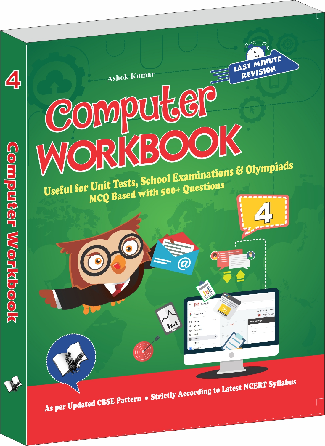 Computer Workbook Class 4-Useful for Unit Tests, School Examinations & Olympiads