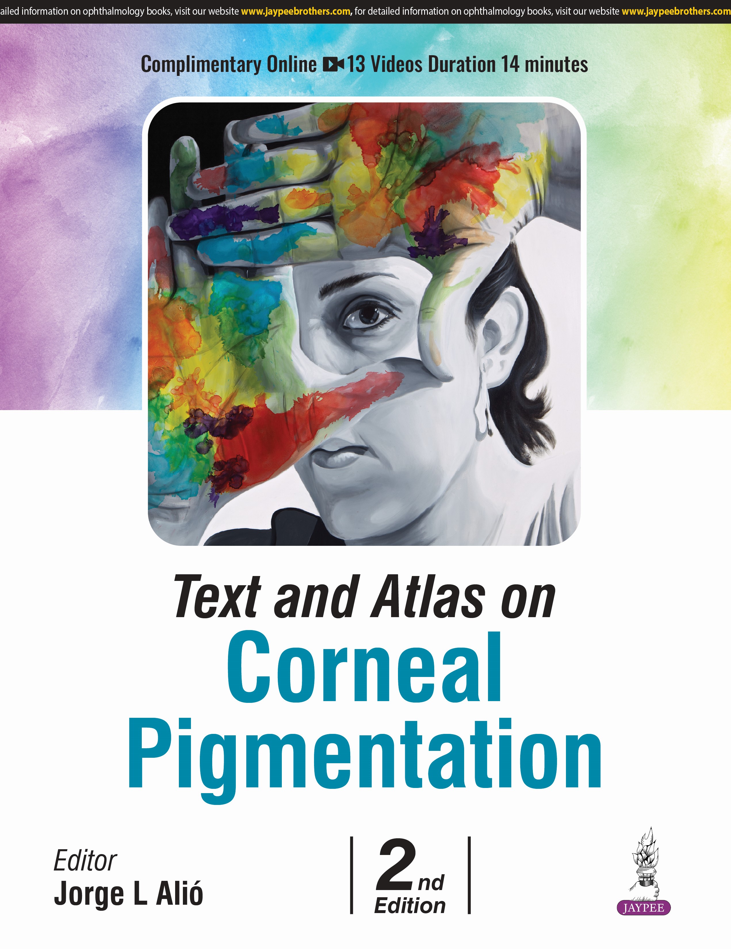 Text And Atlas On Corneal Pigmentation