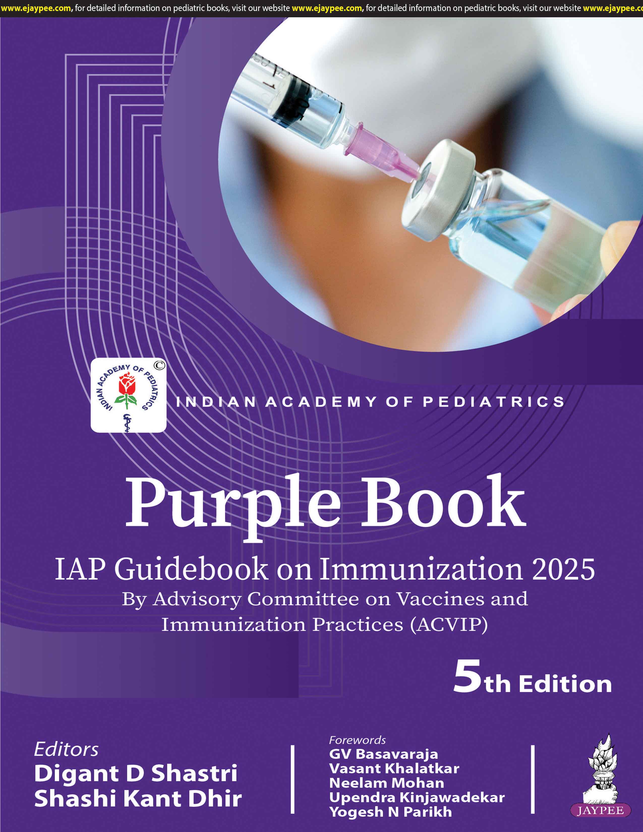Purple Book Iap Guidebook On Immunization 2025