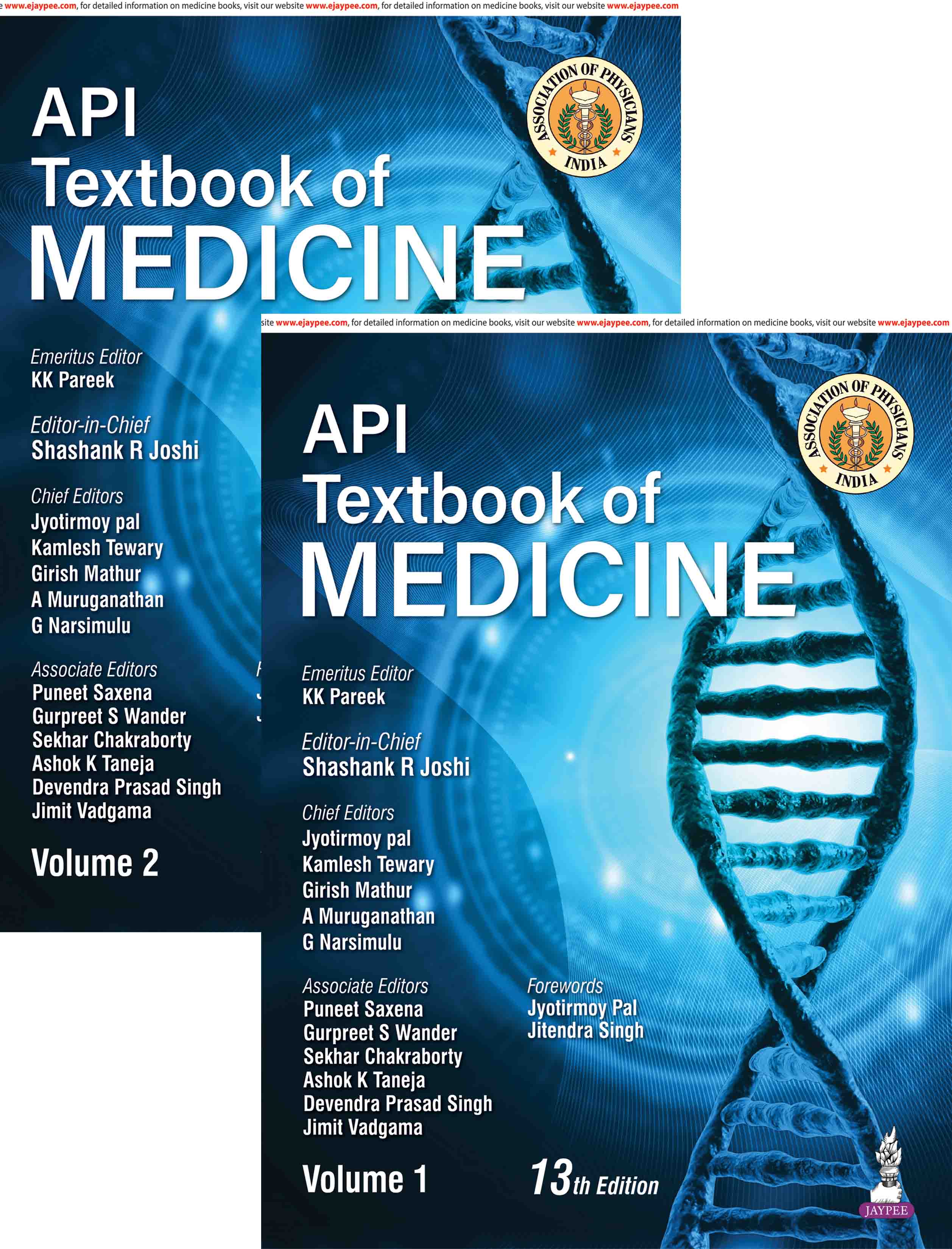 Api Textbook Of Medicine (2Vols)