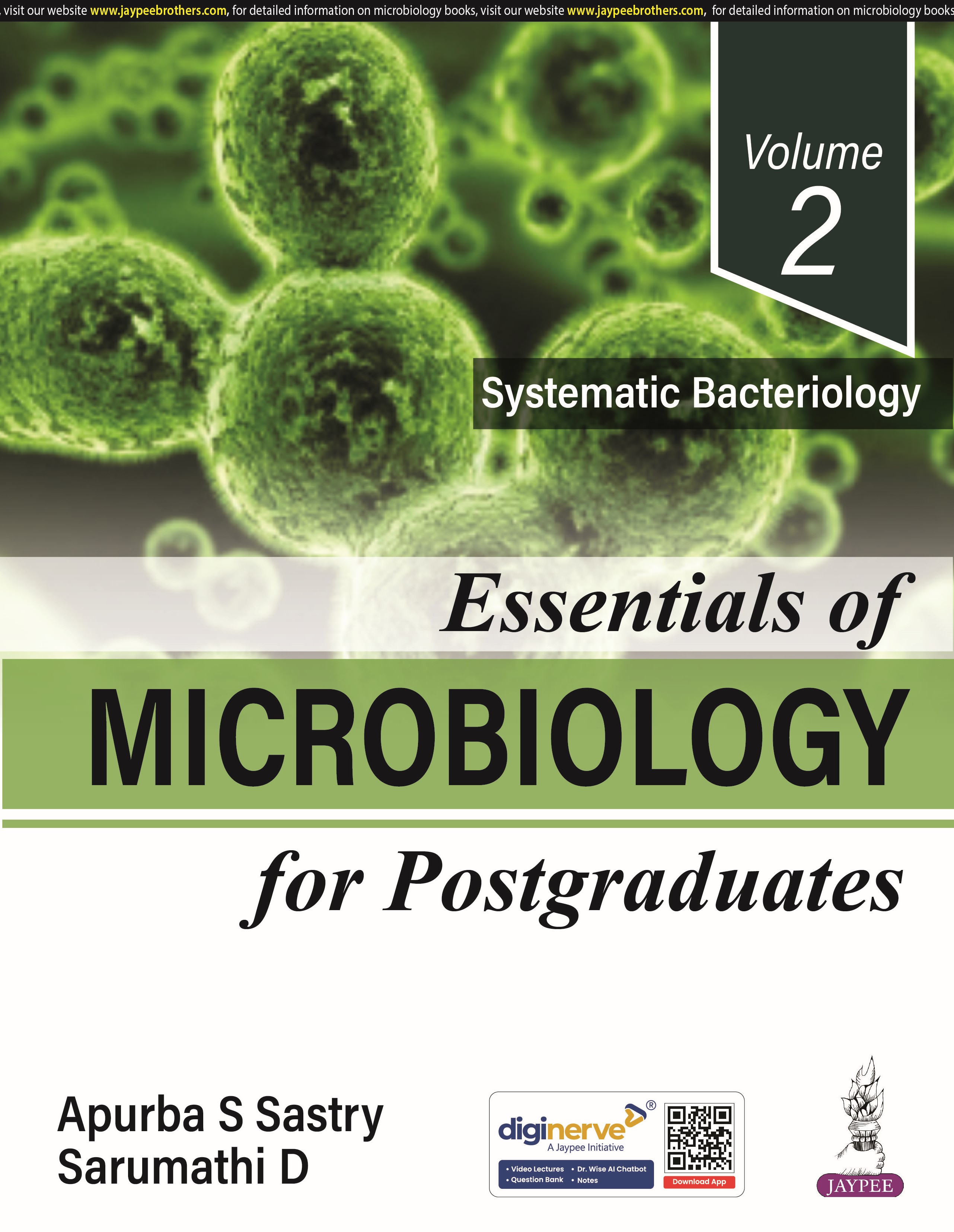 Essentials Of Microbiology For Postgraduates (Volume 1) General Bacteriology