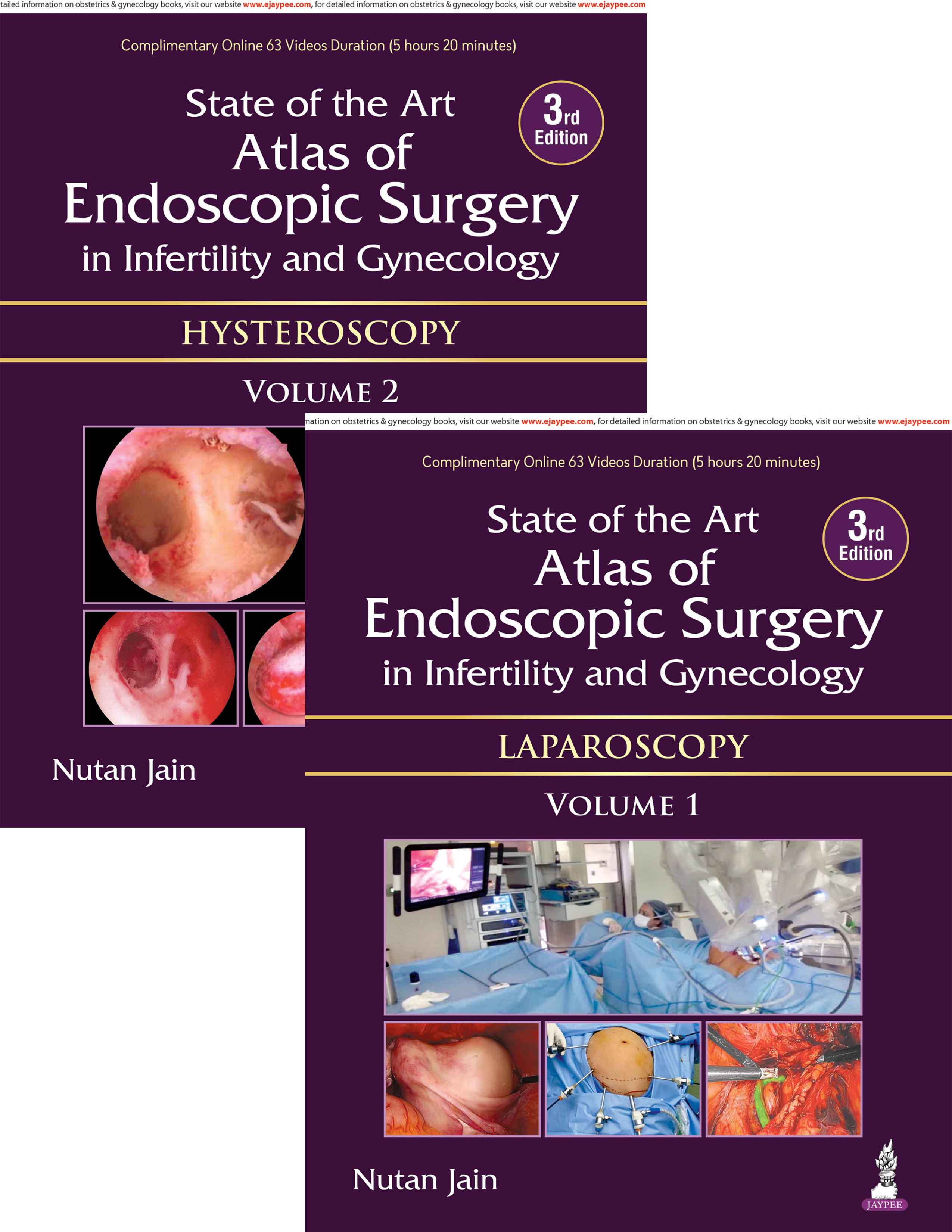 State Of The Art Atlas Of Endoscopic Surgery In Infertility And Gynecology- (2Vols ) Laparo & Gyne.