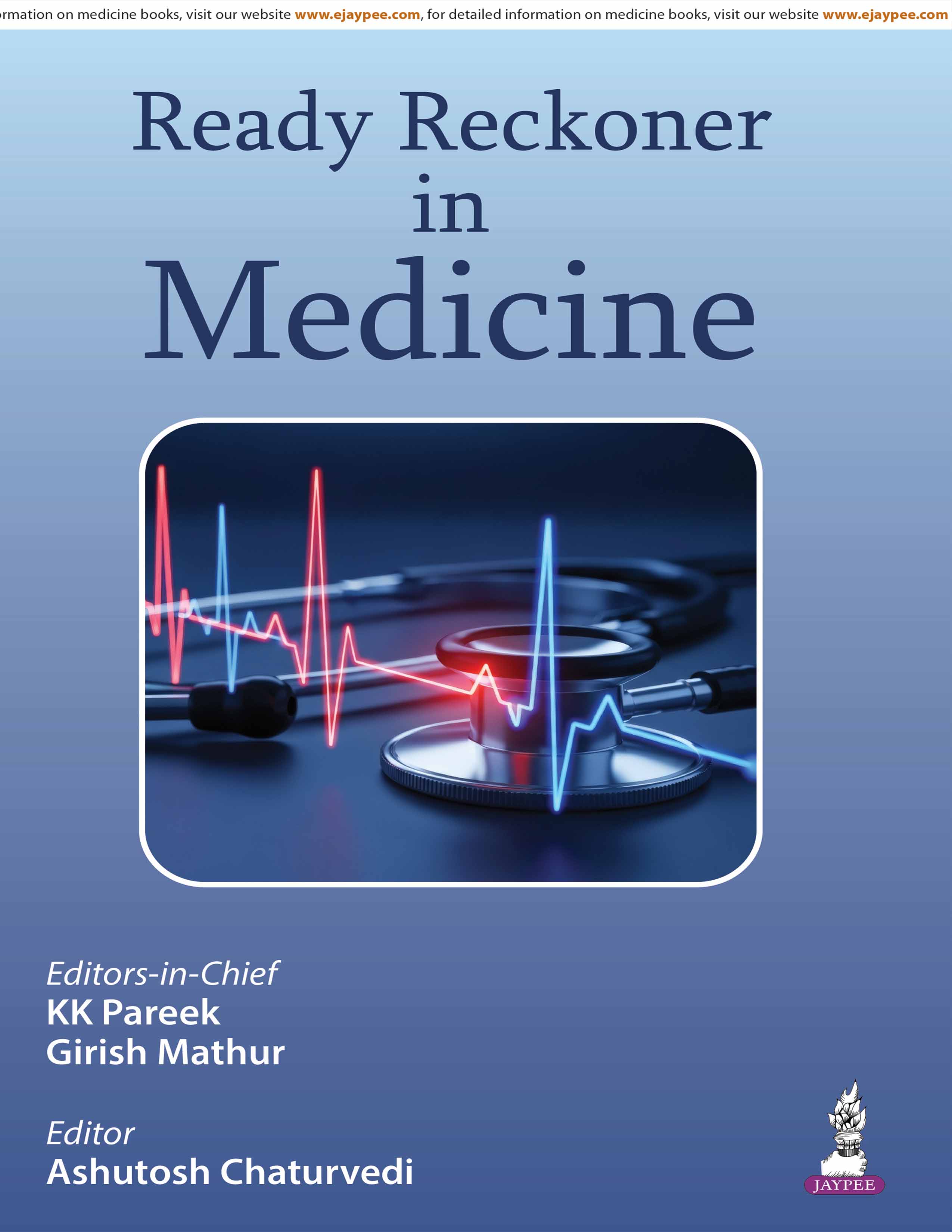 Ready Reckoner In Medicine