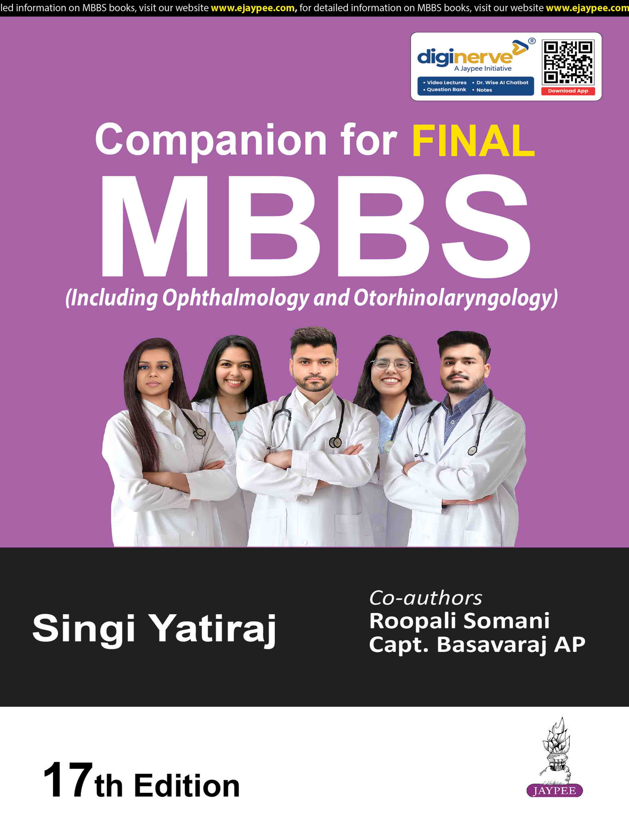 Companion For Final Mbbs (Including Ophthalmology And Otorhinolaryngology)
