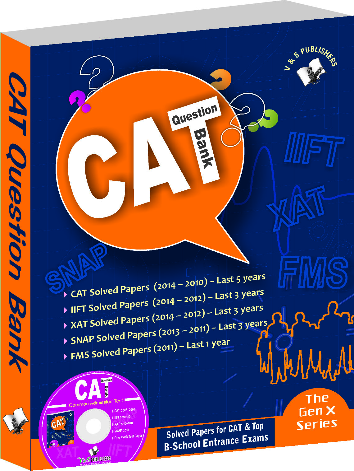 CAT Question Bank  (With Online Content on  Dropbox)-Actual and model questions and precise answers