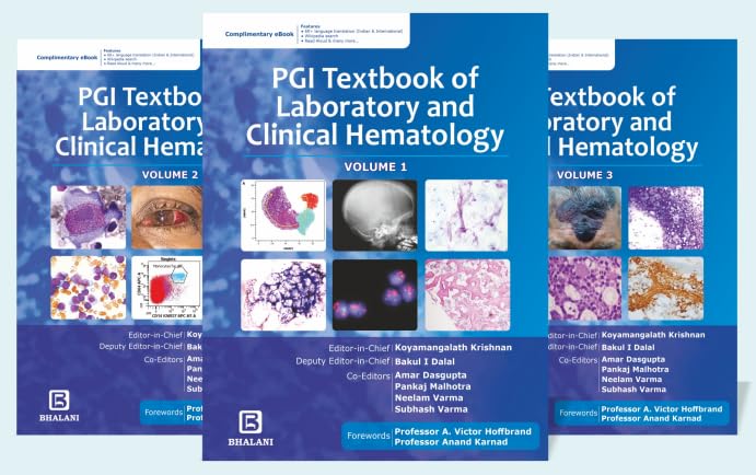 PGI Textbook of Laboratory & Clinical Hematology, 3 Volume Set, 1e