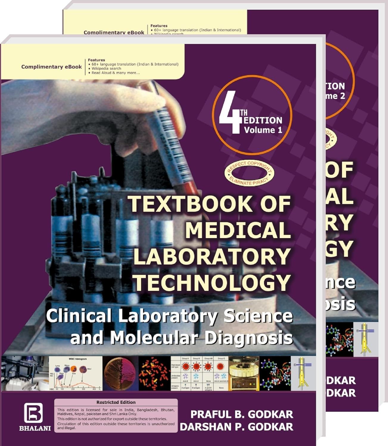 Textbook of Medical Laboratory Technology 4th/2024 (2 Vols)(MLT Godkar)