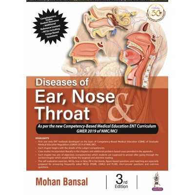 Diseases Of Ear, Nose And Throat: With Head & Neck Surgery 3/E