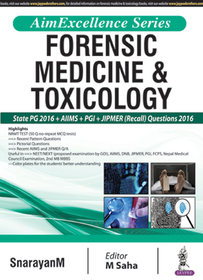 Aim Excellence Series Forensic Medicine & Toxicology
