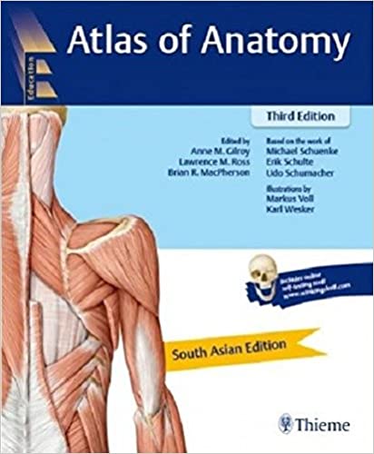 Atlas Of Anatomy (Sae) 3Ed (Pb 2017): South Asian Edition (Old Edition)