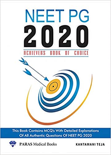 Neet Pg 2020 (Achievers Book Of Choice) 1St Edition 2020