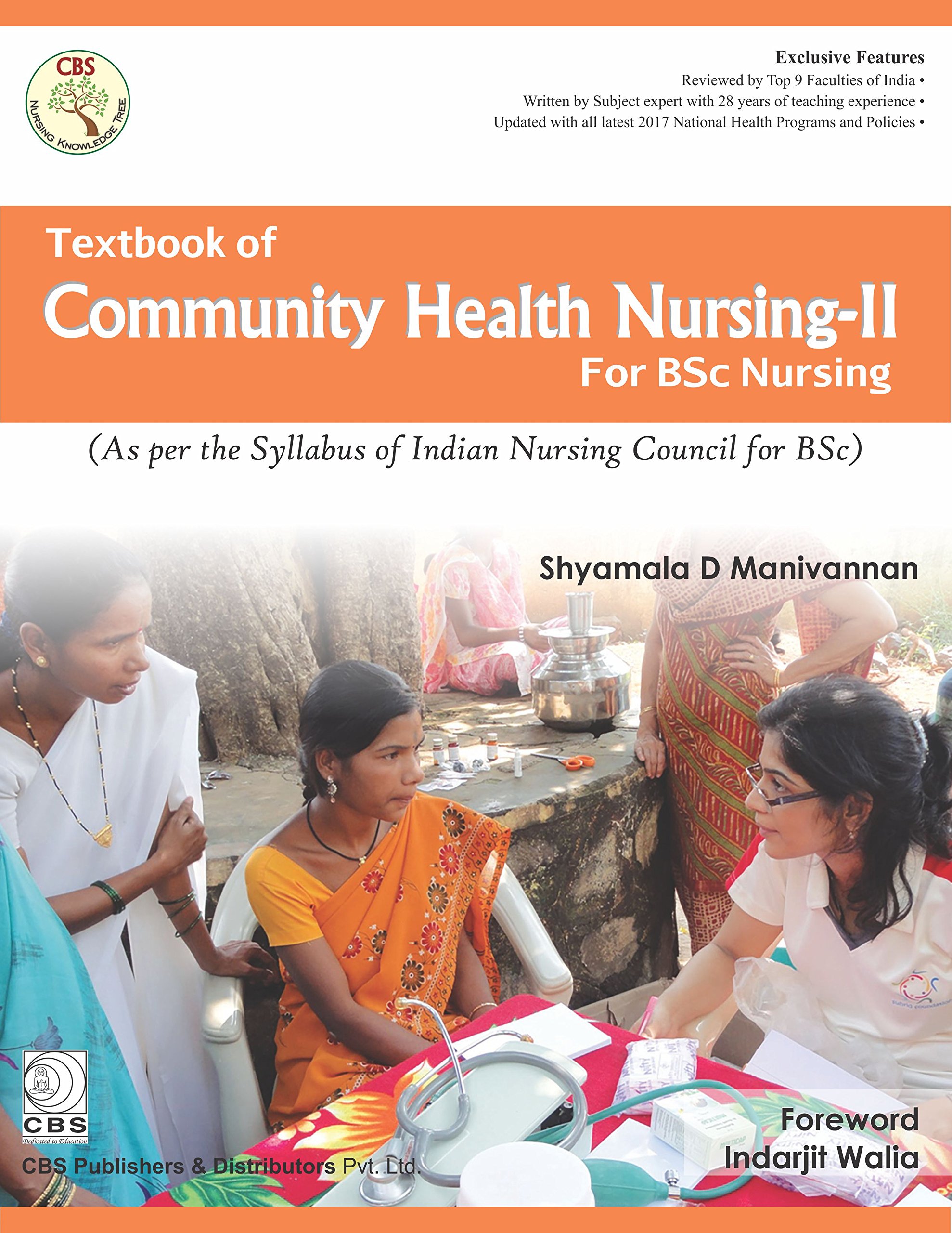 Textbook Of Community Health Nursing Ii For Bsc Nursing (Pb)