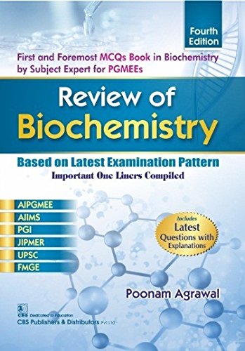 Review Of Biochemistry: For Pg Medical Entrance Examinations, 4E (Pb)