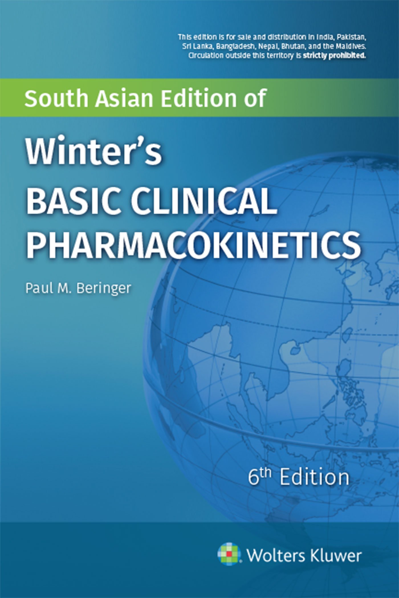 Winter'S Basic Clinical Pharmacokinetics, 6/E