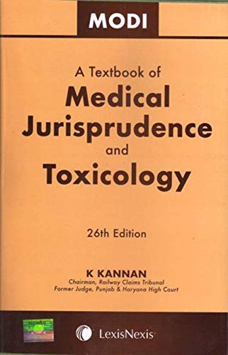 A Textbook Medical Jurisprudenc And Toxicology