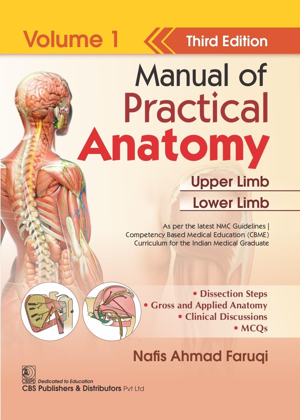 Manual Of Practical Anatomy 3Ed Vol 1 Upper And Lower Limb (Pb 2026)