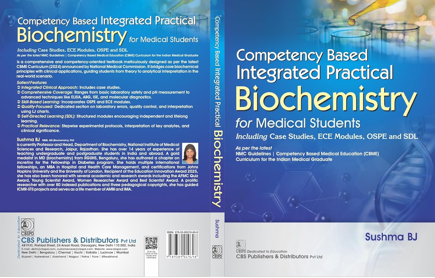 Competency Based Integrated Practical Biochemistry For Medical Students Including Case Studies Ece Modules Ospe And Sdl (Pb 2026)