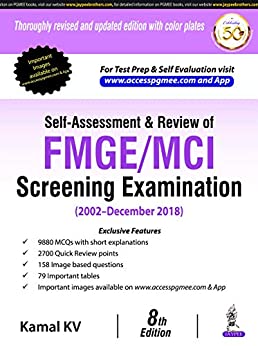 Self-Assessment & Review Of Fmge/Mci Screening Examination (2002-December 2018)