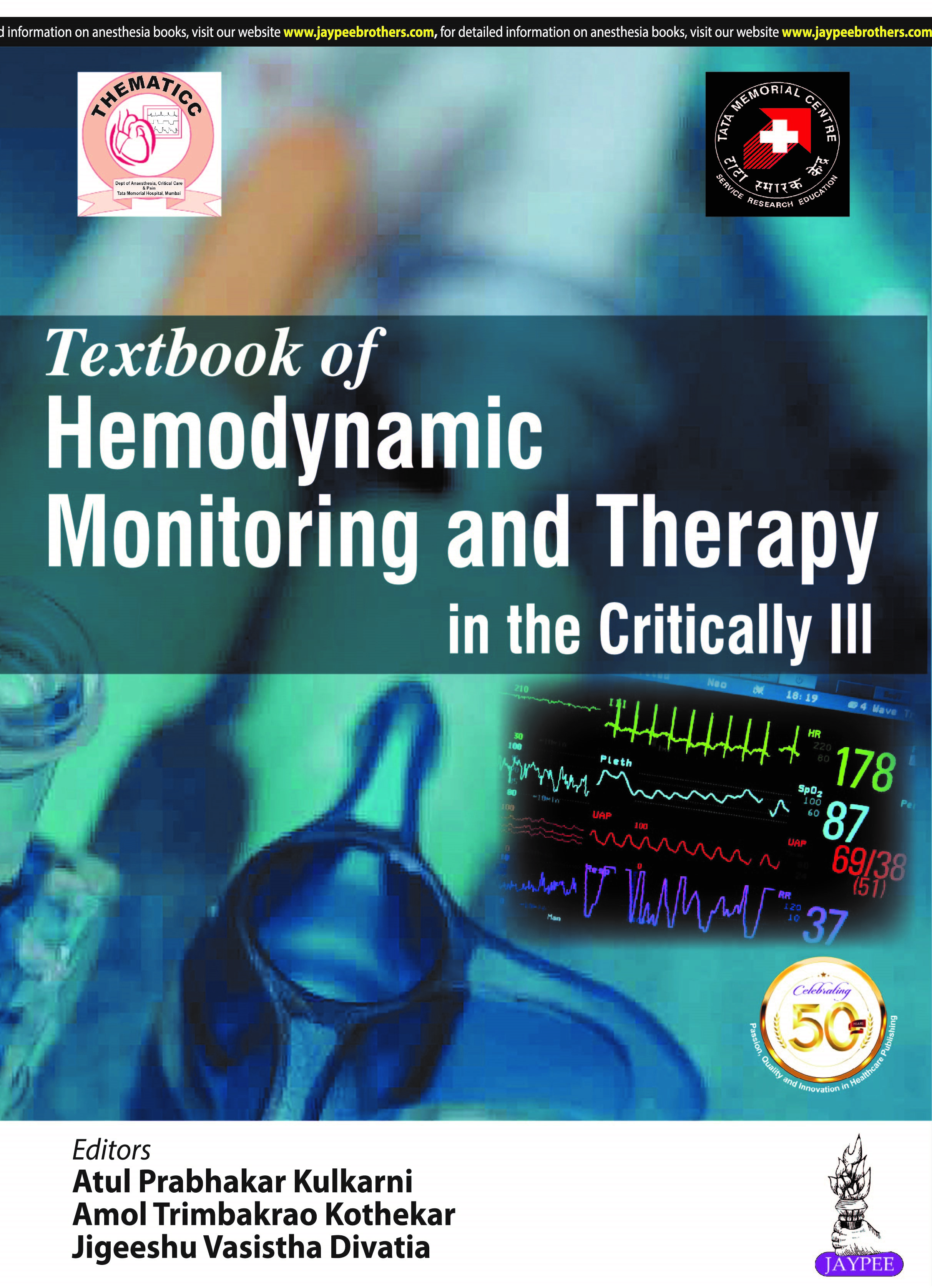 Textbook Of Hemodynamic Monitoring And Therapy In The Critically Ill
