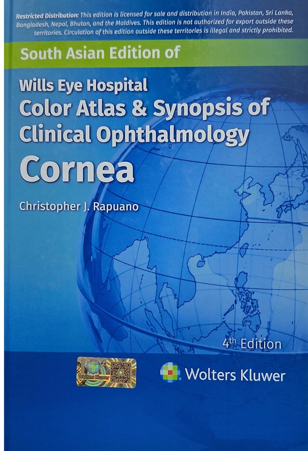 Wills Eye Hospital Color Atlas And Synopsis Of Clinical Ophthalmology Cornea 4Ed (Sae) (Hb 2026)
