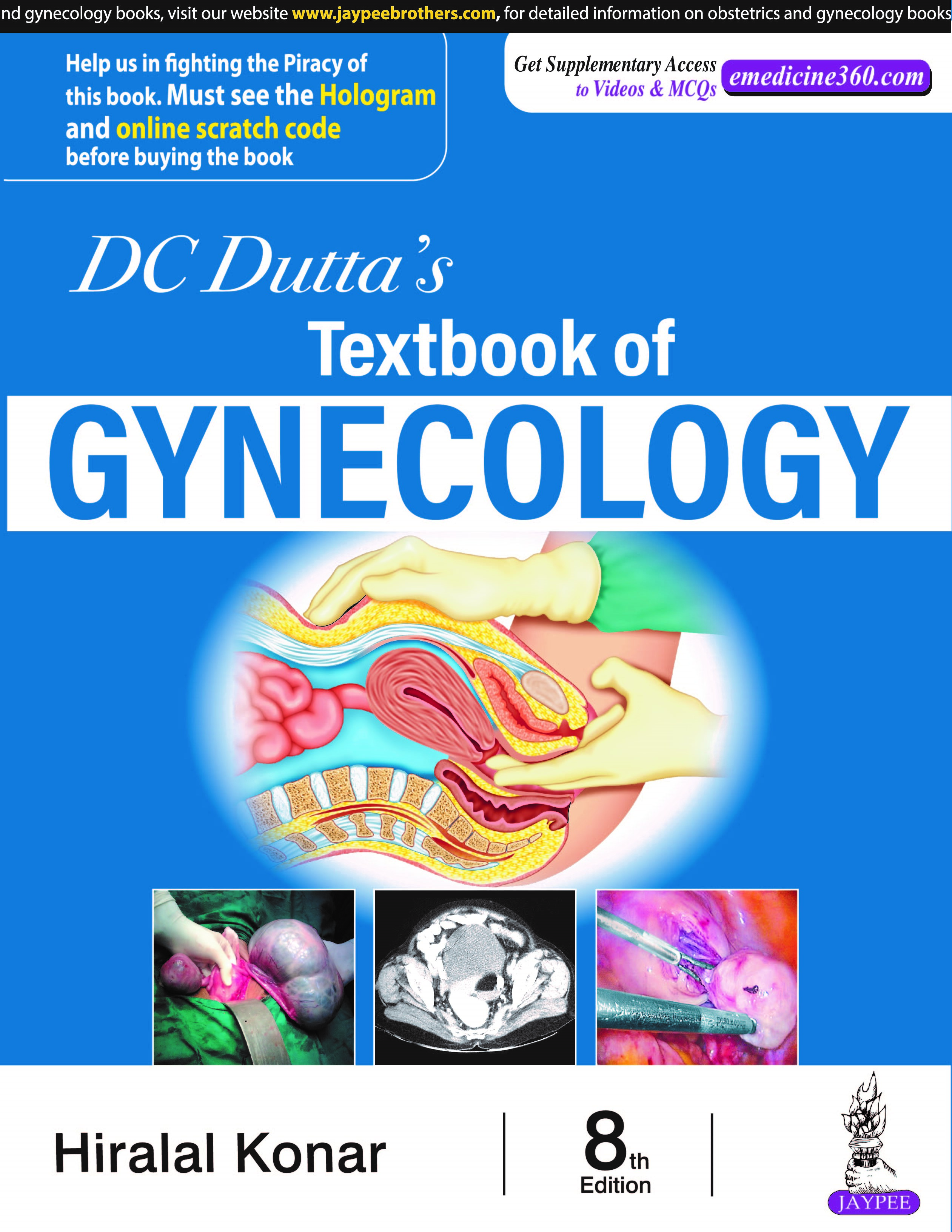 DC Dutta's Textbook of Gynecology