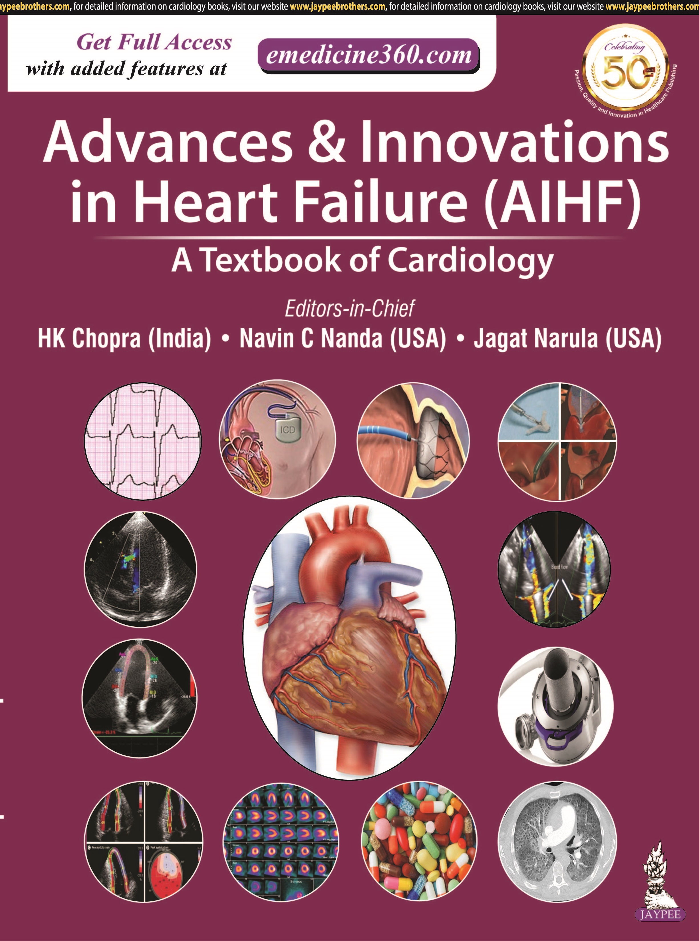 Advances & Innovations In Heart Failure (Aihf): A Textbook Of Cardiology
