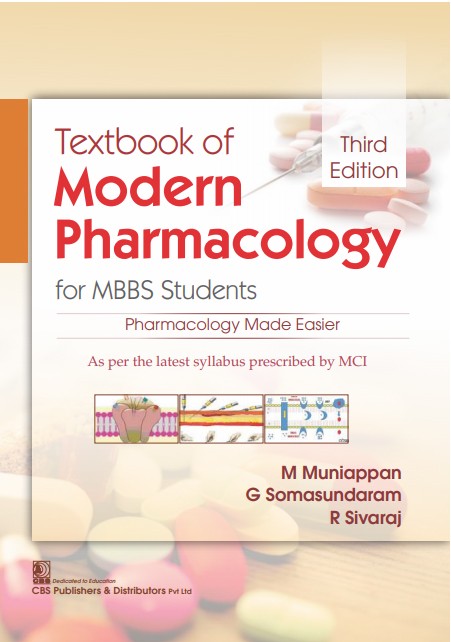 Textbook Of Modern Pharmacology For Mbbs Students 3Ed (Pb 2024)