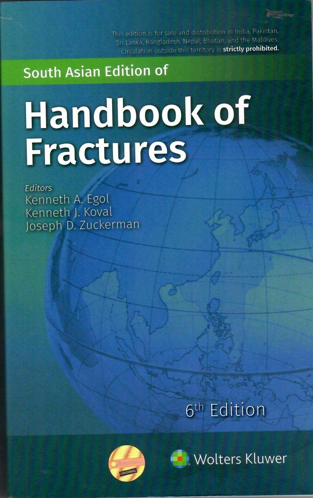 Handbook Of Fractures 6/E