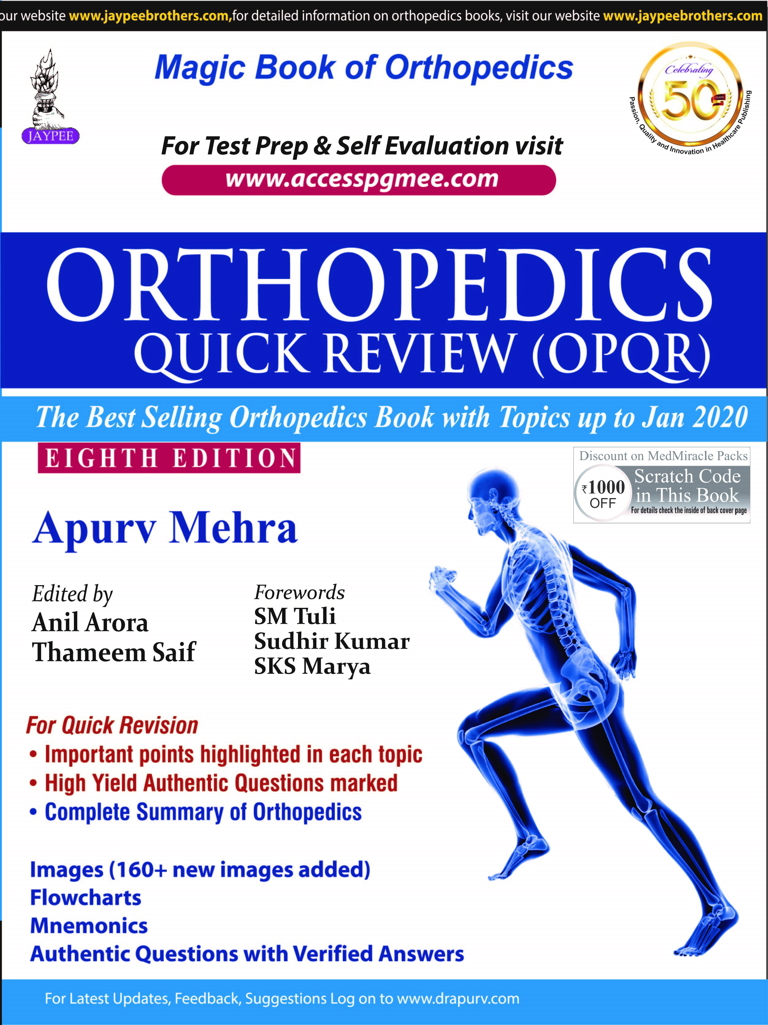 Orthopedics Quick Review (Opqr)